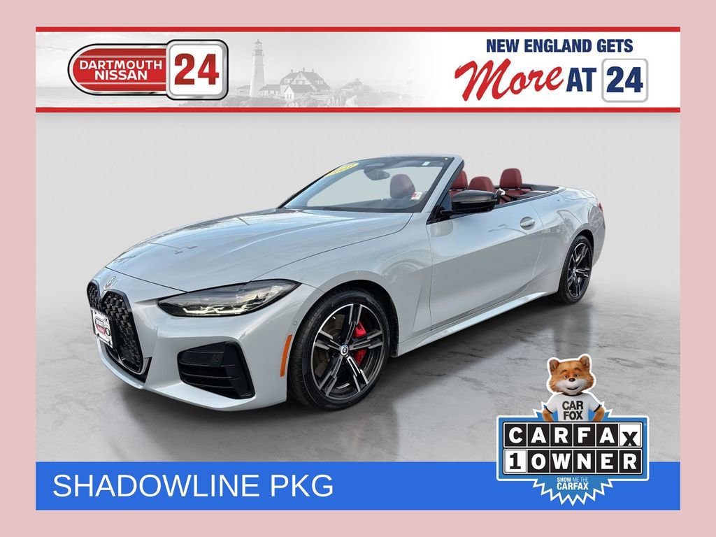 Used 2023 BMW 440i xDrive Convertible w/ Premium Package image 1
