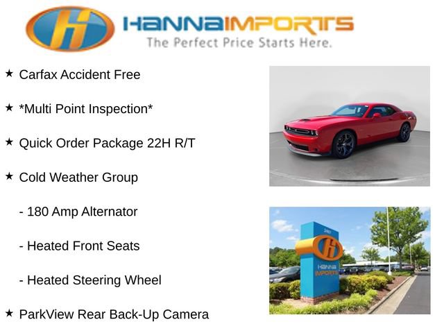 Used 2019 Dodge Challenger R/T w/ Cold Weather Group RWD image 8