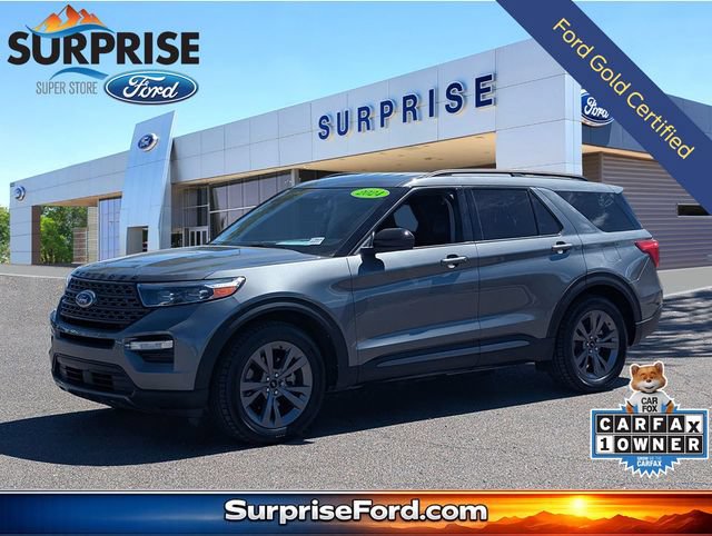 Certified 2024 Ford Explorer XLT w/ Equipment Group 202A