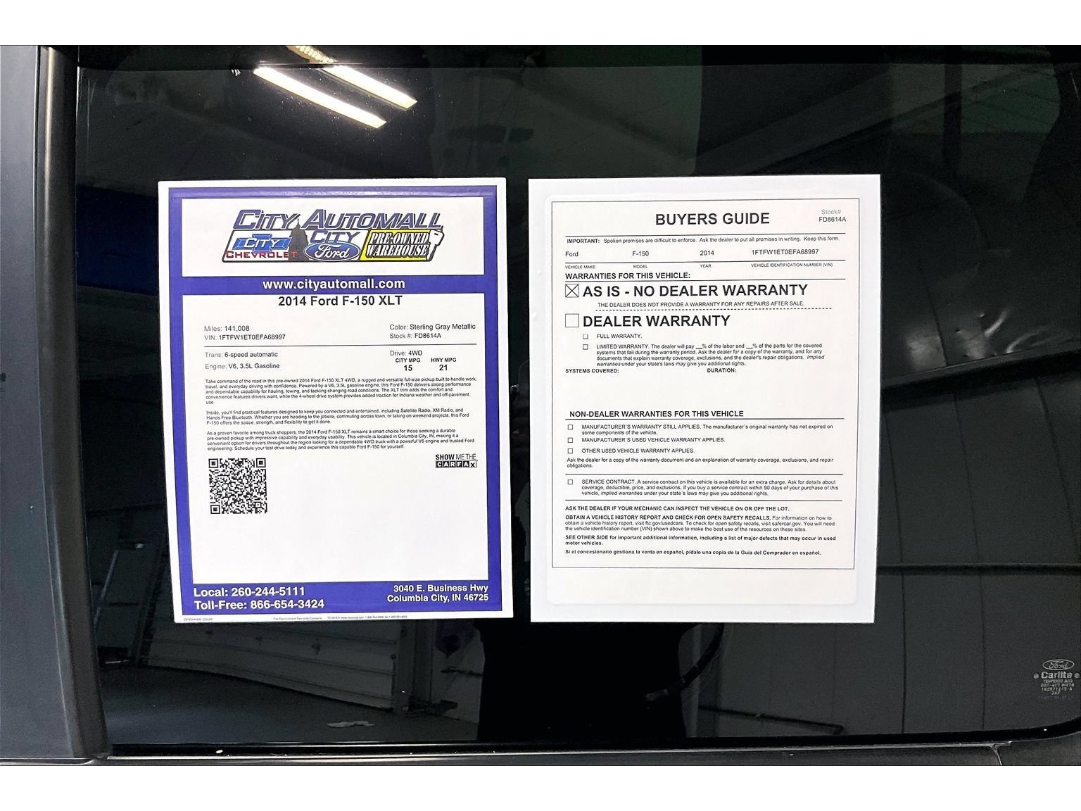 Used 2014 Ford F150 XLT w/ Equipment Group 302A Luxury AWD/4WD image 50