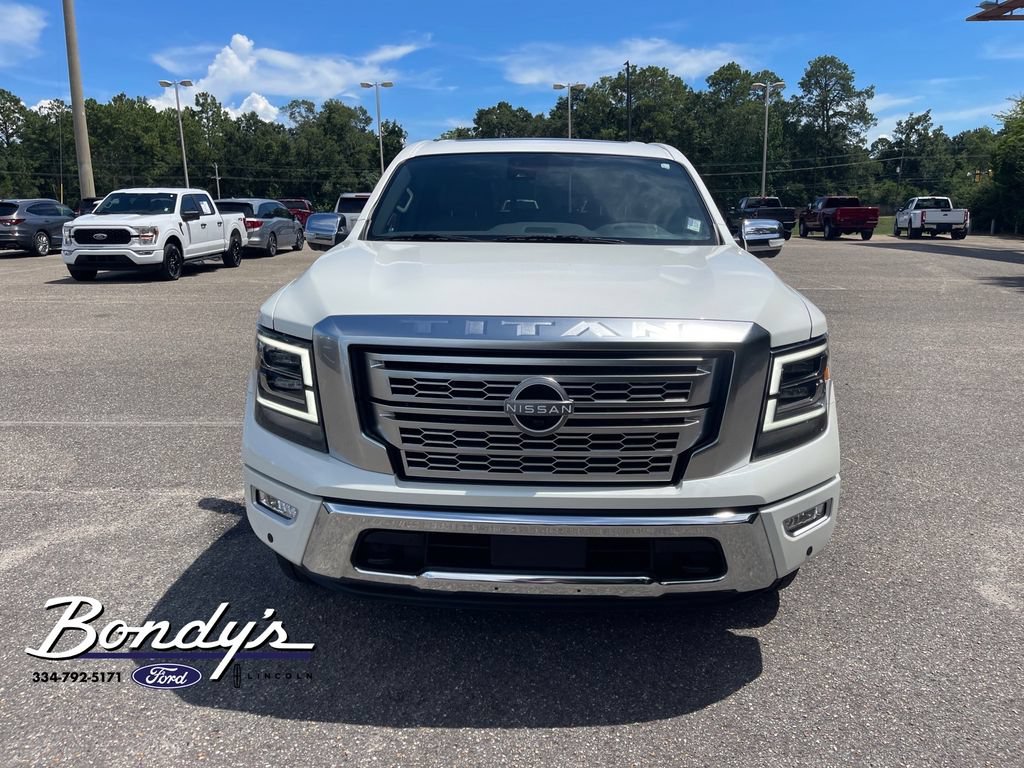 Used 2023 Nissan Titan Platinum Reserve w/ Moonroof Package AWD/4WD image 2