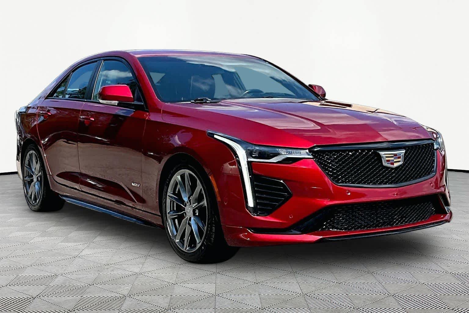 Used 2022 Cadillac CT4 V w/ Technology Package RWD image 5