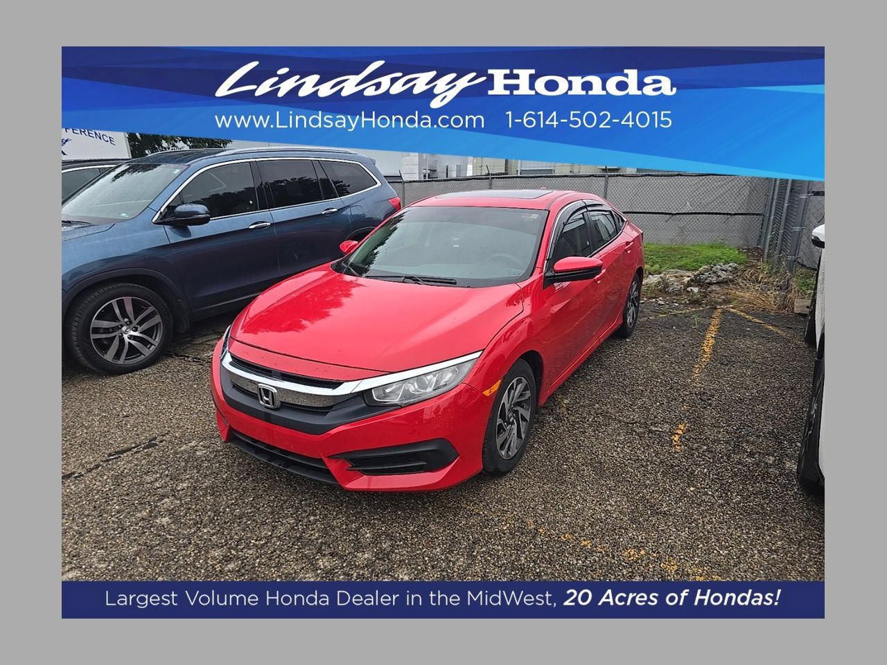 Used 2017 Honda Civic EX image 1