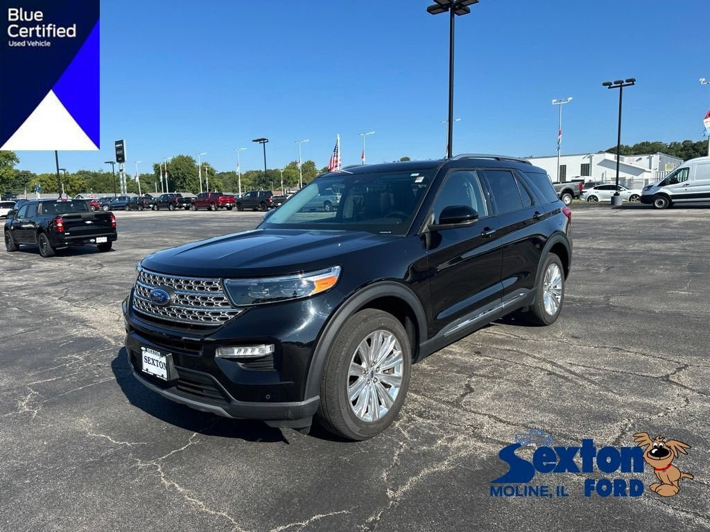 Certified 2022 Ford Explorer Limited w/ Hybrid Equipment Group 310A