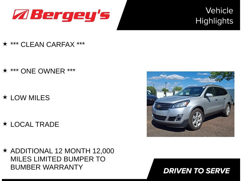Certified 2016 Chevrolet Traverse LT w/ Style and Technology Package FWD image 4