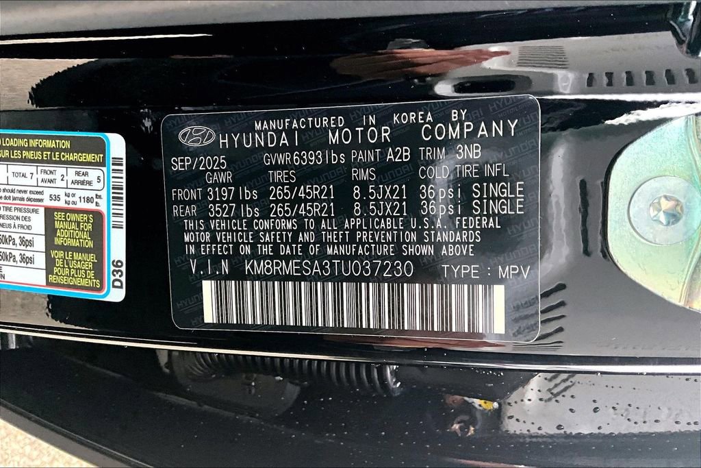 New 2026 Hyundai Palisade Calligraphy AWD/4WD image 15