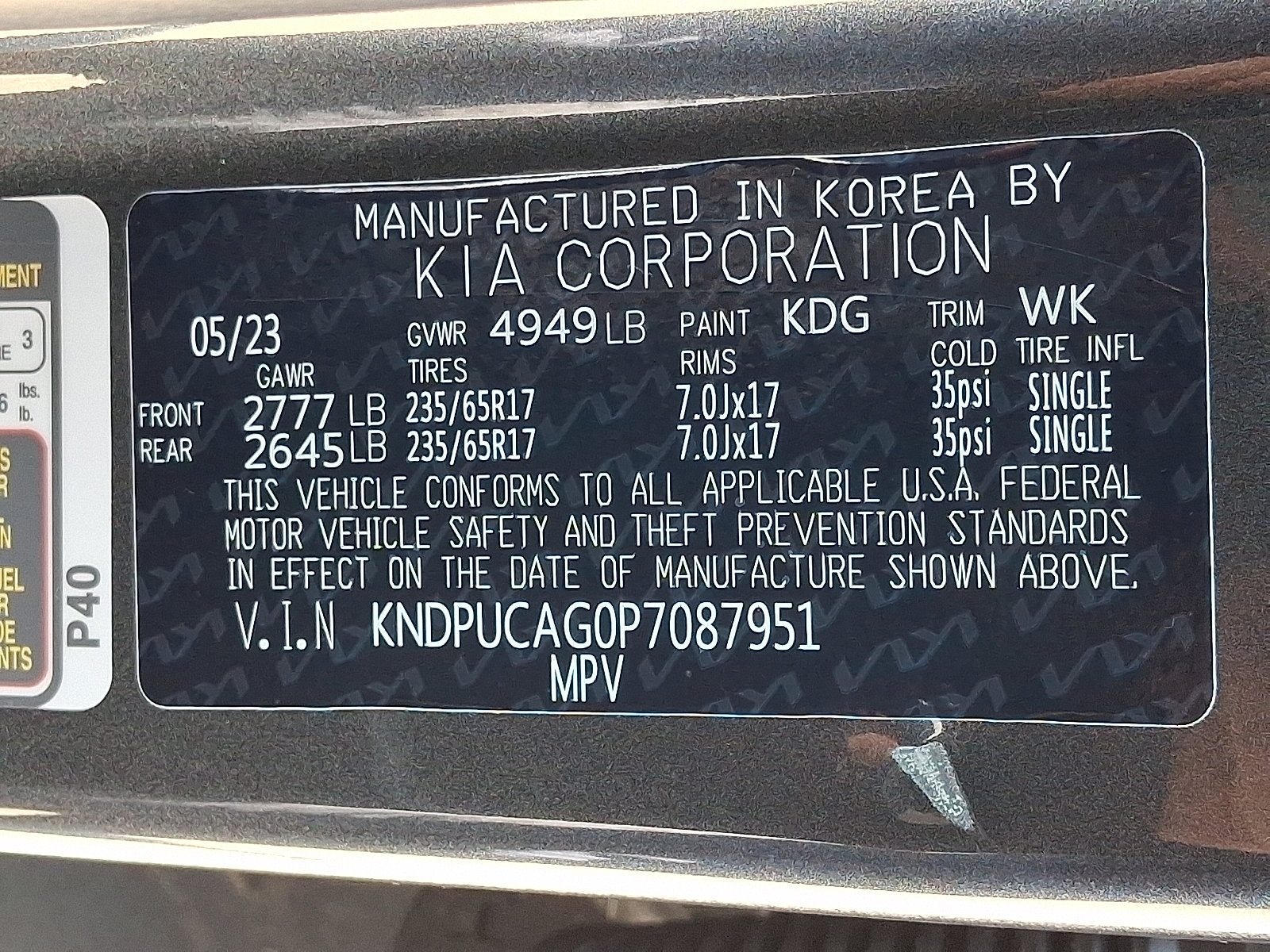Certified 2023 Kia Sportage LX AWD/4WD image 26