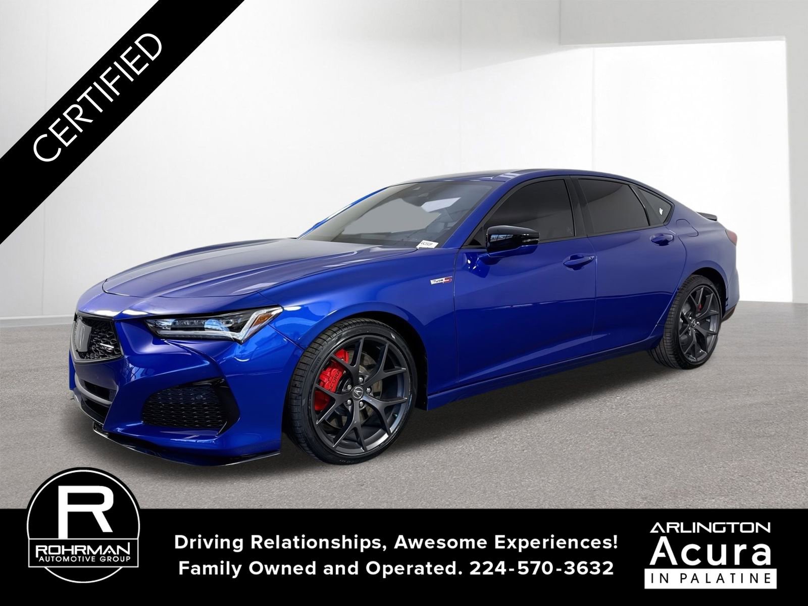 Certified 2022 Acura TLX Type S