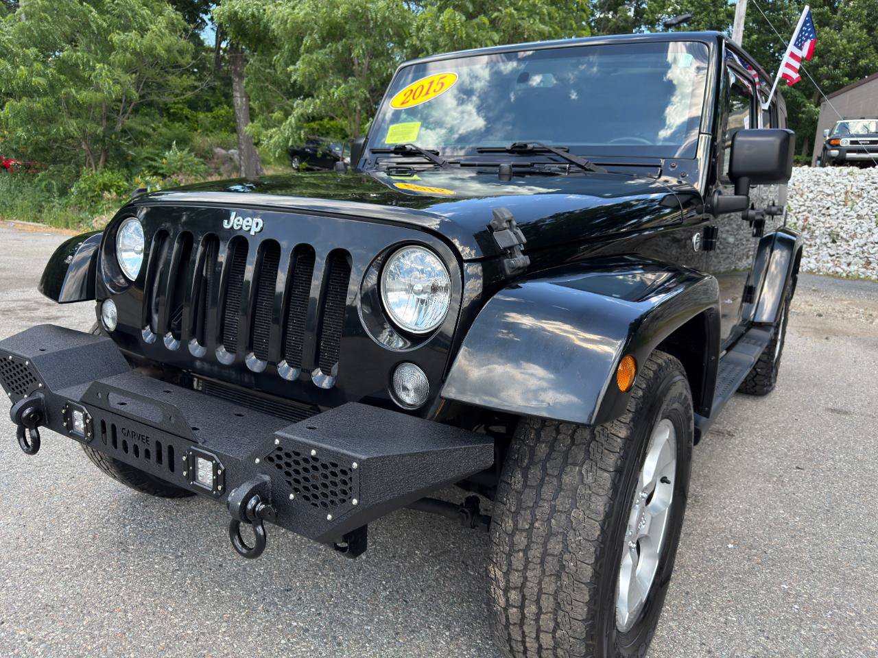 Used 2015 Jeep Wrangler Unlimited Sahara w/ Dual Top Group AWD/4WD image 9
