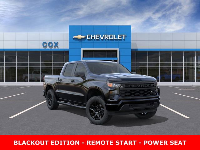 New 2026 Chevrolet Silverado 1500 Custom w/ Turbomax Blackout Package image 1