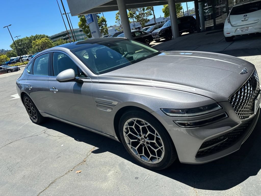 Used 2021 Genesis G80 2.5T w/ Prestige Package RWD image 2
