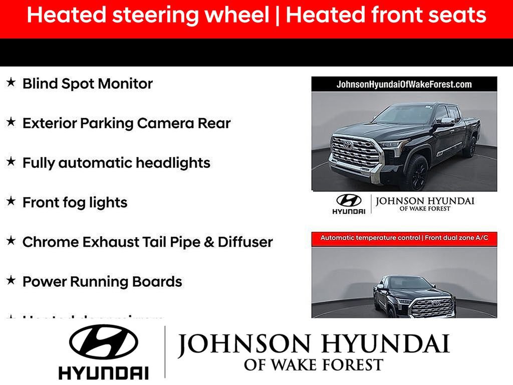 Used 2024 Toyota Tundra 1794 Edition AWD/4WD image 16