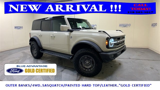 Certified 2025 Ford Bronco Outer Banks w/ Sasquatch Package