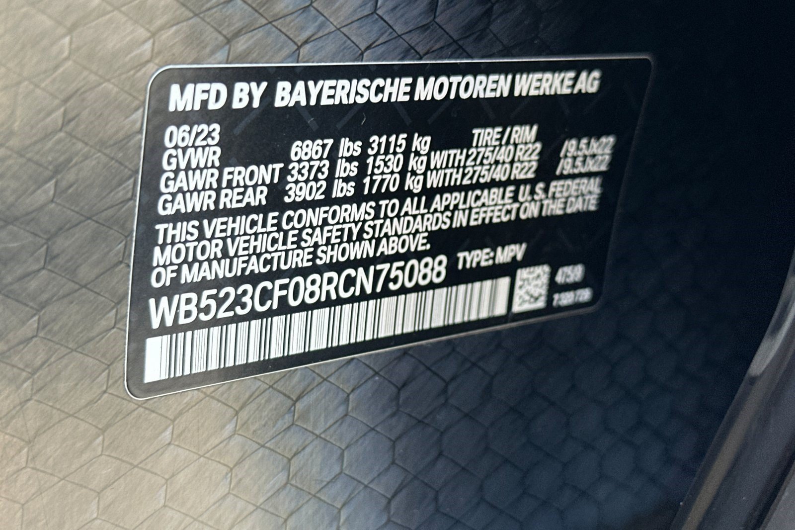Certified 2024 BMW iX xDrive50 w/ Sport Package AWD/4WD image 41