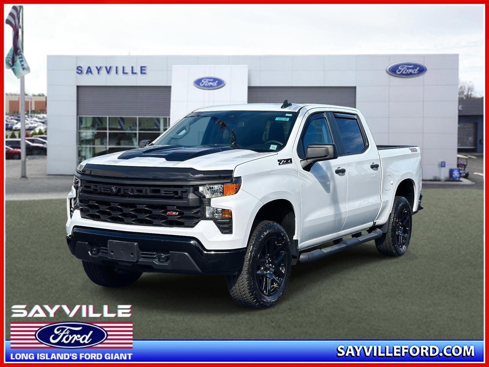 Used 2024 Chevrolet Silverado 1500 Custom Trail Boss w/ Turbomax Blackout Package