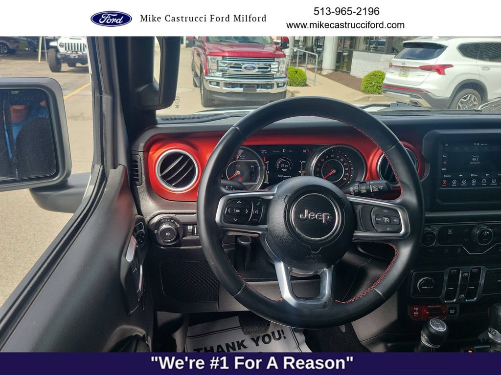 Used 2018 Jeep Wrangler Unlimited Rubicon w/ Steel Bumper Group AWD/4WD image 11