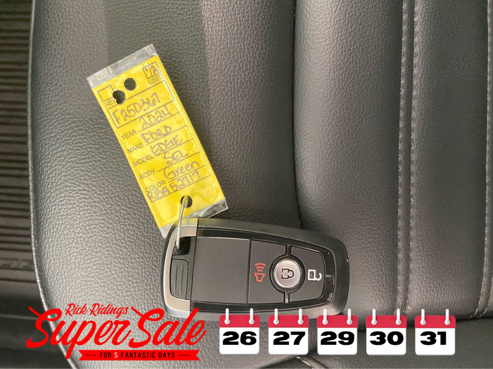 Used 2024 Ford Edge SEL image 43