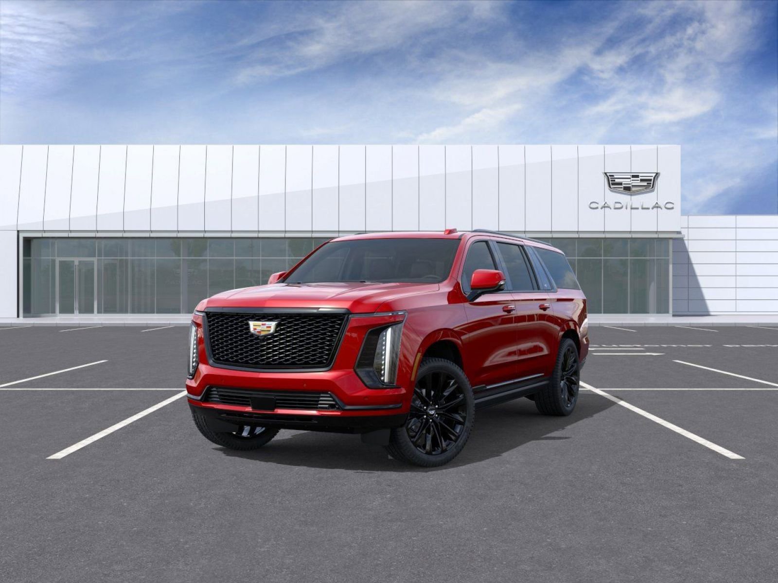 New 2026 Cadillac Escalade ESV Platinum Sport w/ LPO, ONYX Package AWD/4WD image 8
