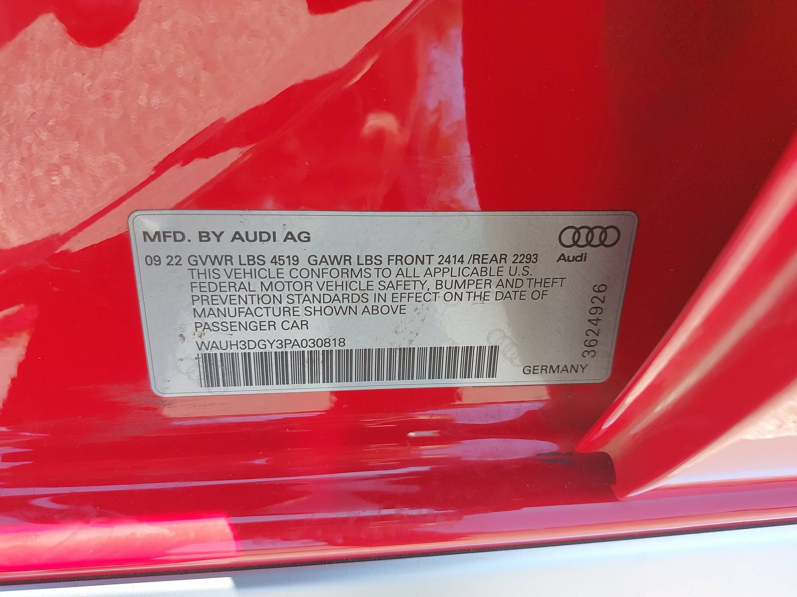 Used 2023 Audi S3 Premium Plus w/ Premium Plus Package AWD/4WD image 41