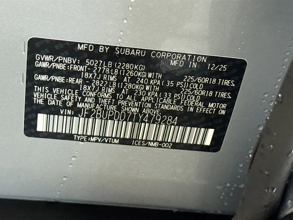 New 2026 Subaru Outback Limited AWD/4WD image 32