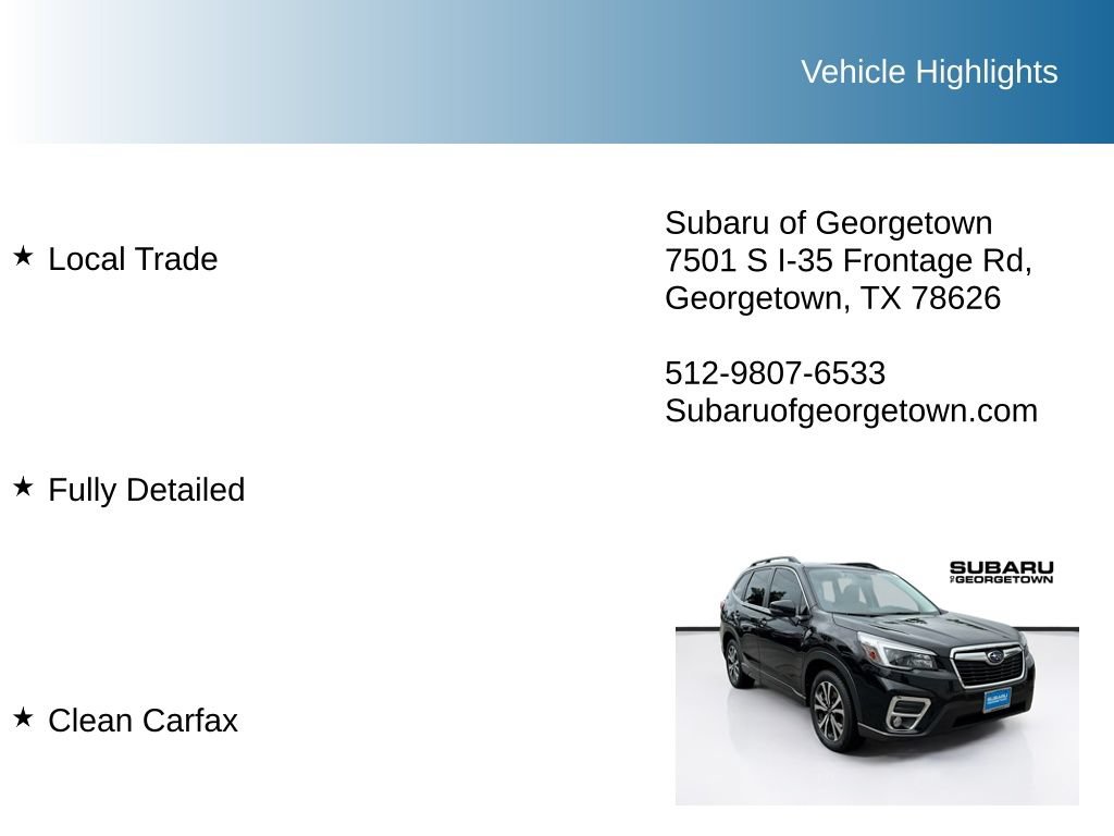 Used 2021 Subaru Forester Limited AWD/4WD image 10