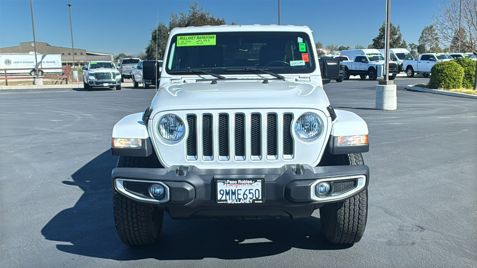 Used 2020 Jeep Wrangler Unlimited Sahara AWD/4WD image 8