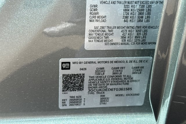 New 2026 Chevrolet Silverado 1500 LT w/ Z71 Off-Road Package AWD/4WD image 40