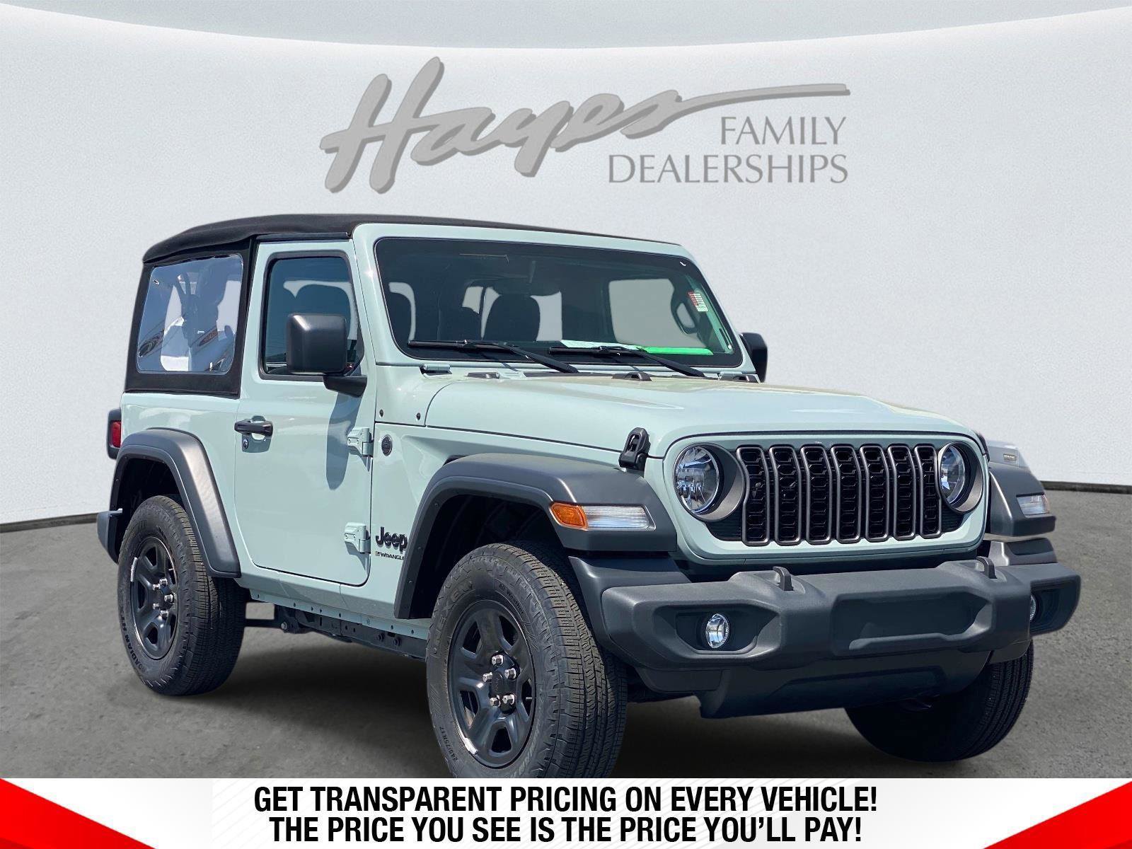 Certified 2024 Jeep Wrangler Sport