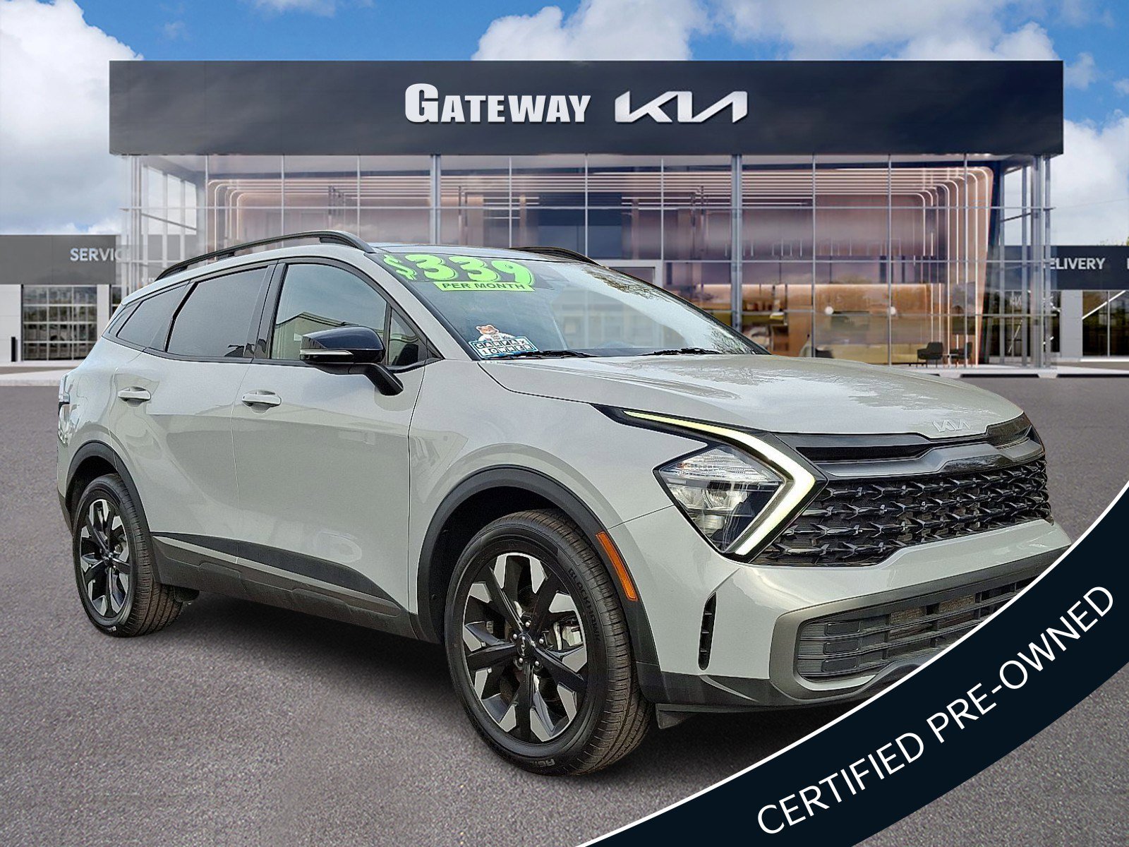 Certified 2023 Kia Sportage X-Line w/ X-Line Premium Package