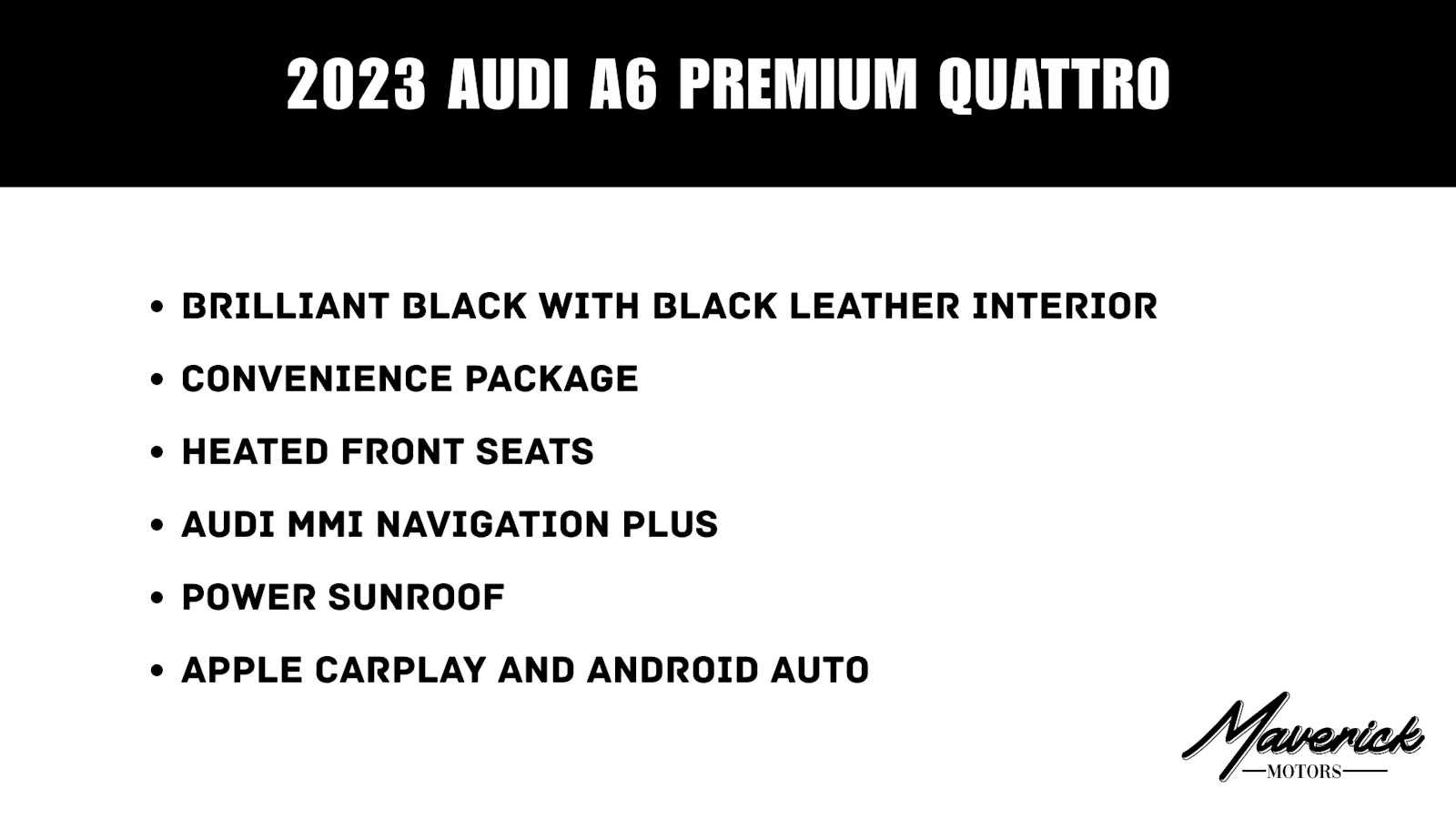Used 2023 Audi A6 2.0T Premium AWD/4WD image 2
