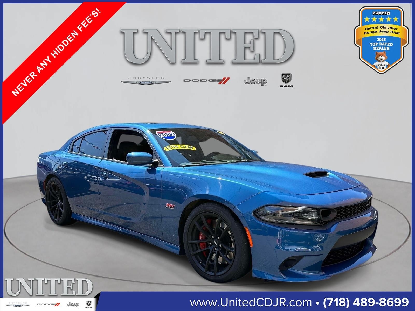Certified 2022 Dodge Charger Scat Pack w/ Dynamics Package RWD image 1