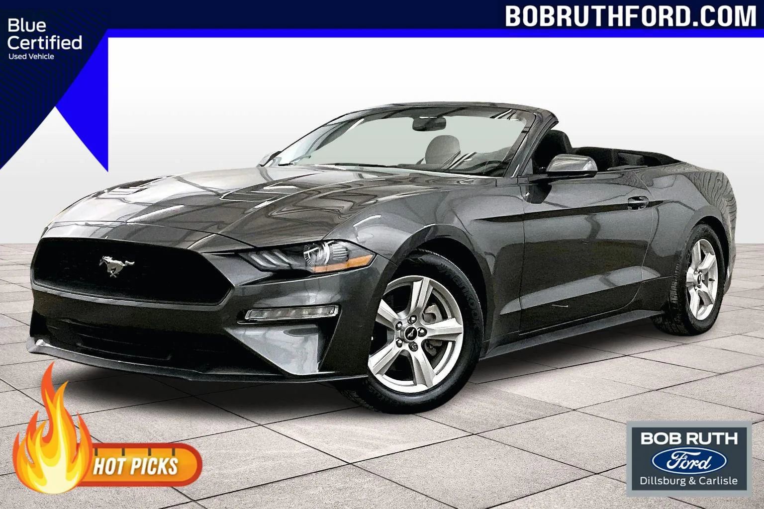 Certified 2019 Ford Mustang Convertible