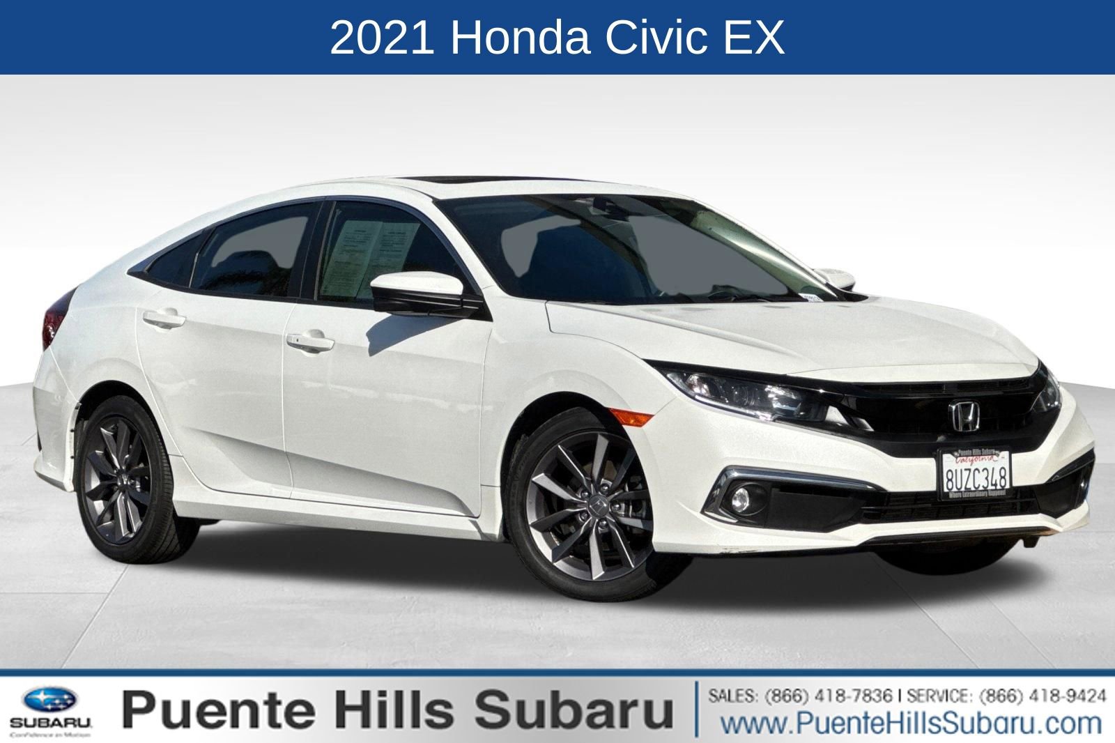 Used 2021 Honda Civic EX image 1