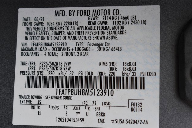 Used 2021 Ford Mustang Premium image 33