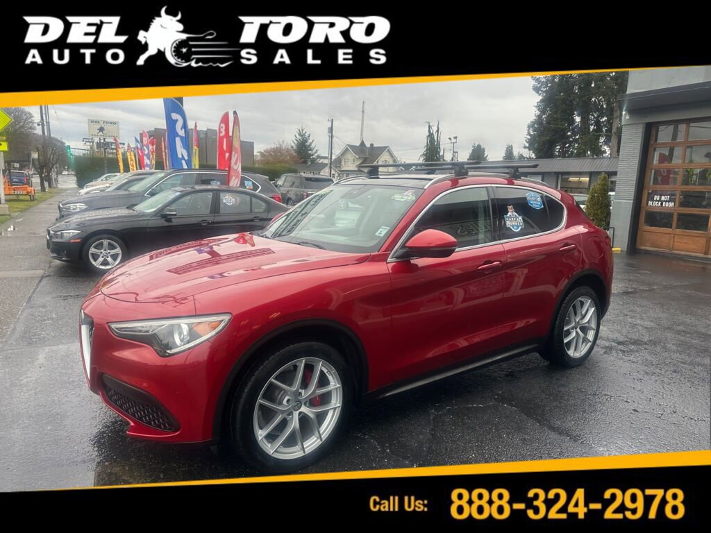 Used 2019 Alfa Romeo Stelvio Ti Lusso w/ Quick Order Package 22X Lusso image 1