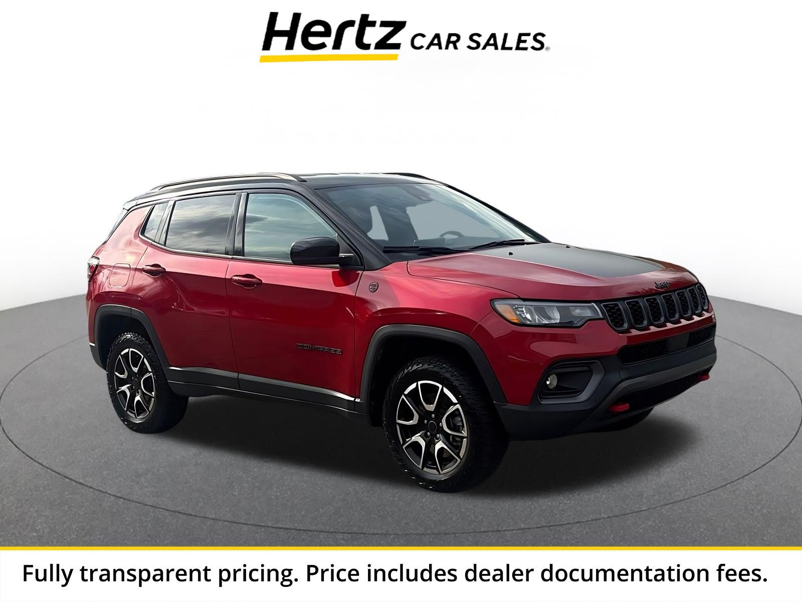 Used 2025 Jeep Compass Trailhawk AWD/4WD image 1