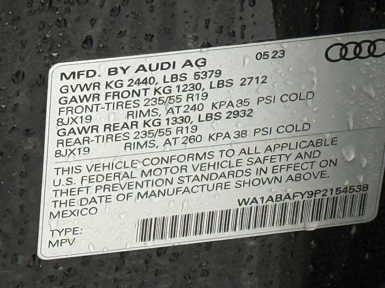 Used 2023 Audi Q5 2.0T Premium w/ Convenience Package image 20