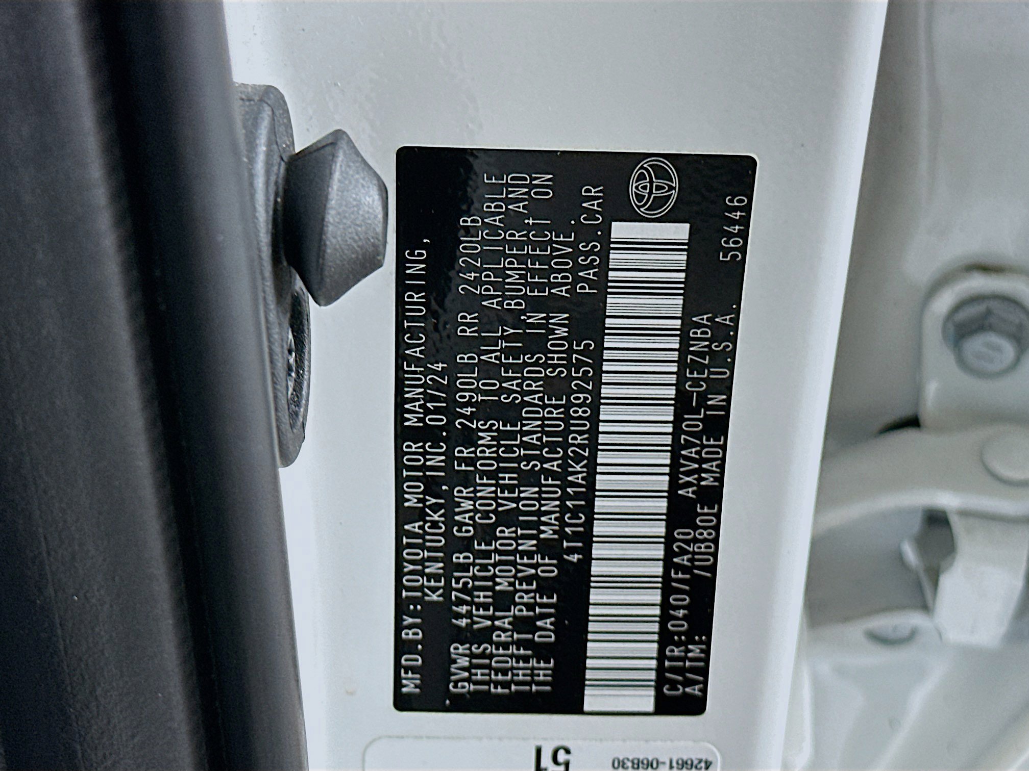 Used 2024 Toyota Camry LE image 12