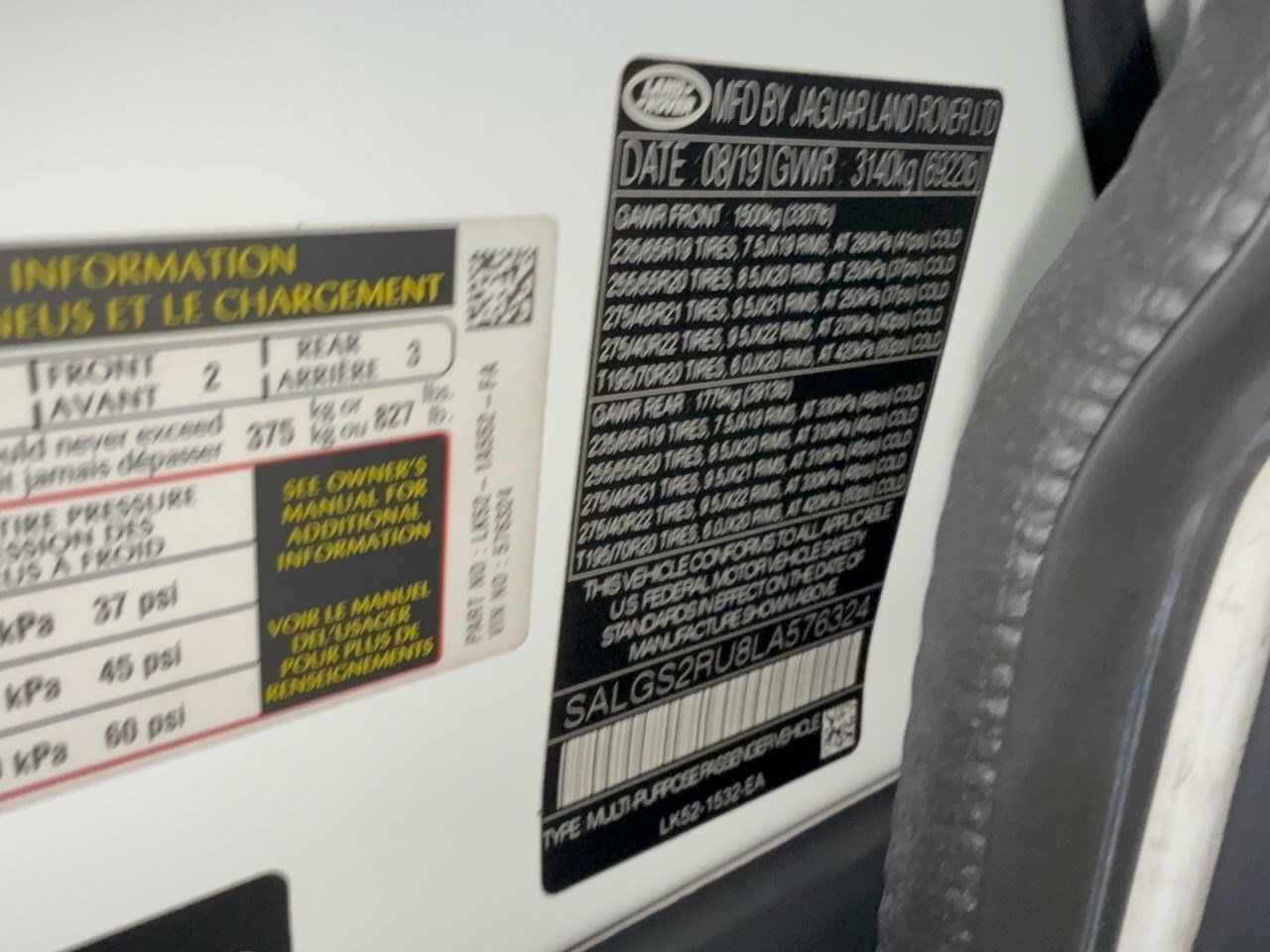 Used 2020 Land Rover Range Rover HSE AWD/4WD image 31