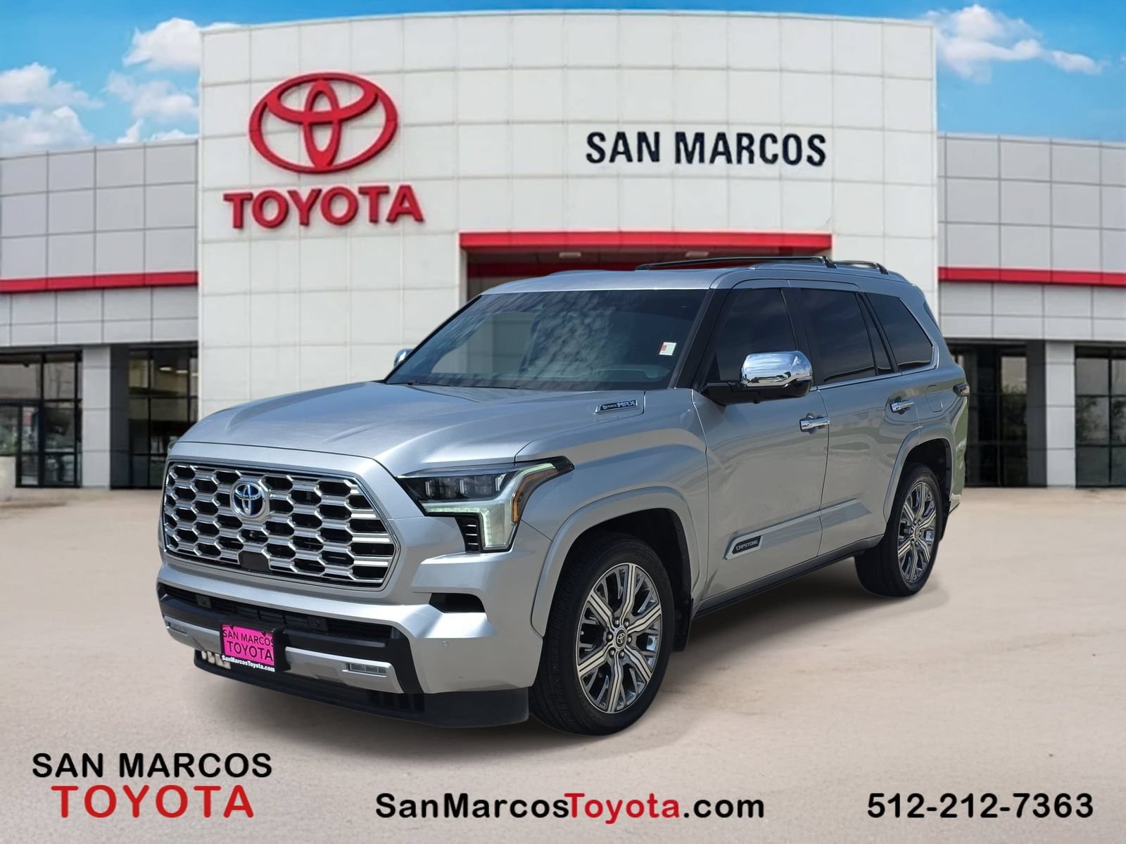 Used 2024 Toyota Sequoia Capstone AWD/4WD image 1