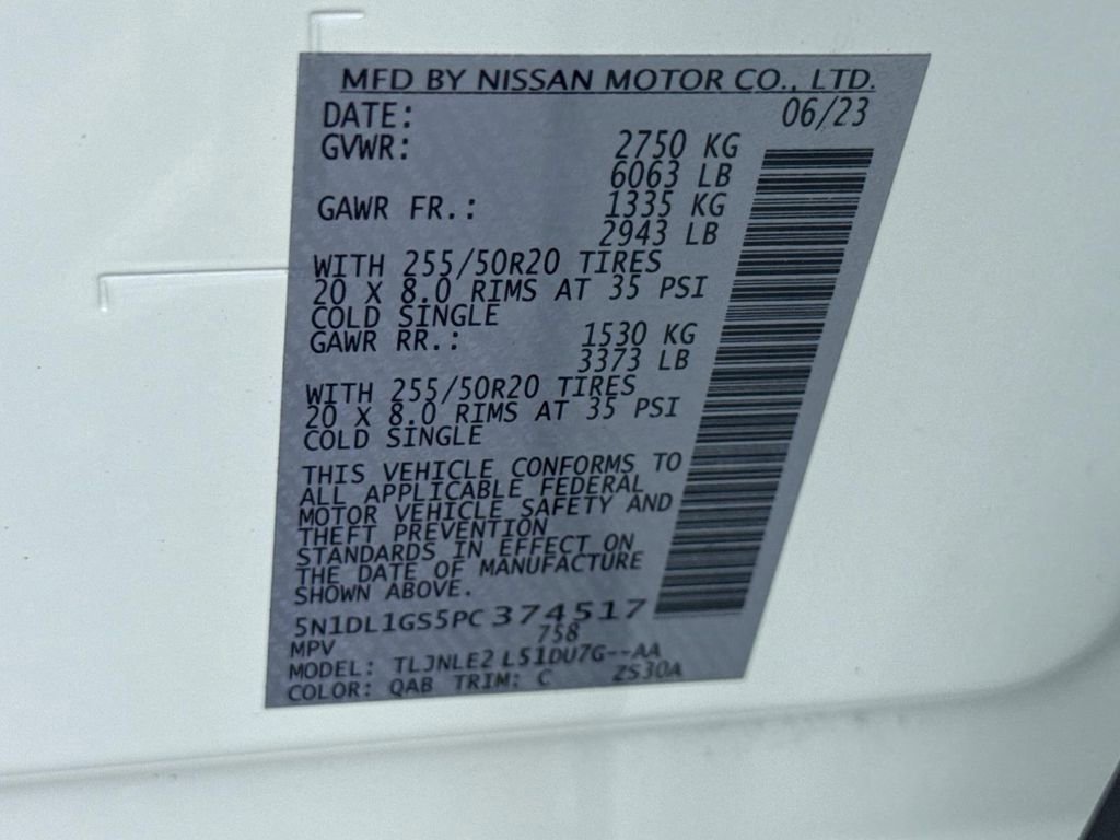 Certified 2023 INFINITI QX60 Sensory w/ Vision Package image 31