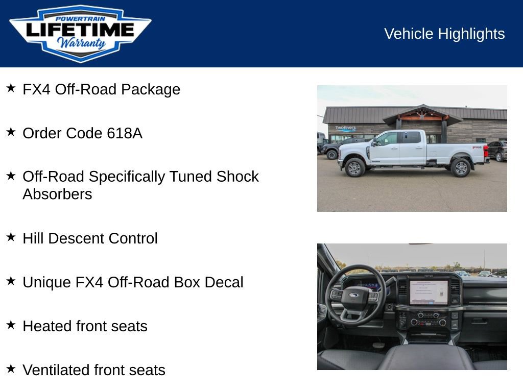 Used 2025 Ford F350 Lariat w/ FX4 Off-Road Package image 2