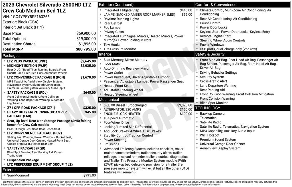 Certified 2023 Chevrolet Silverado 2500 LTZ w/ LTZ Plus Package AWD/4WD image 2