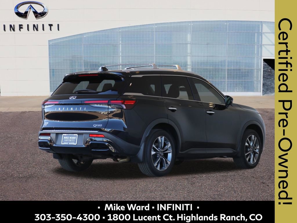 Certified 2023 INFINITI QX60 Luxe w/ Performance Audio Package AWD/4WD image 6