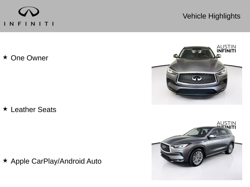 Certified 2023 INFINITI QX50 Pure AWD/4WD image 3