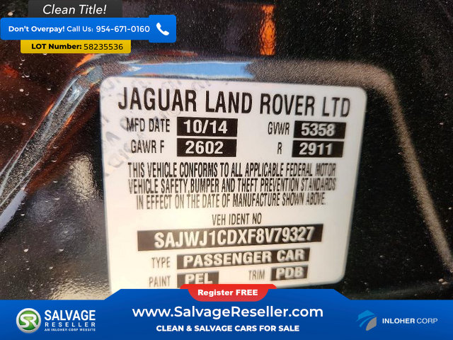 Used 2015 Jaguar XJ AWD image 16