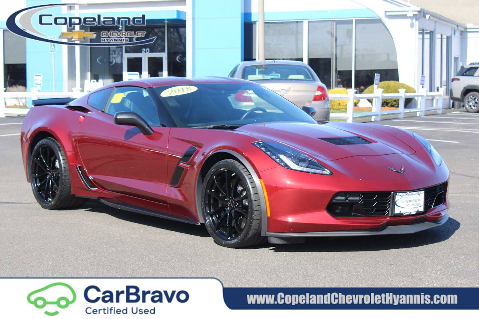 Certified 2018 Chevrolet Corvette Grand Sport w/ Battery Protection Package