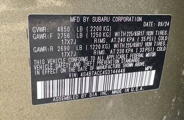 Used 2025 Subaru Outback Premium w/ Popular Package #1A image 21