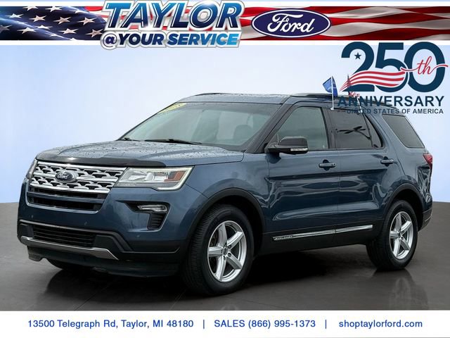 Certified 2018 Ford Explorer XLT w/ Equipment Group 202A FWD image 1