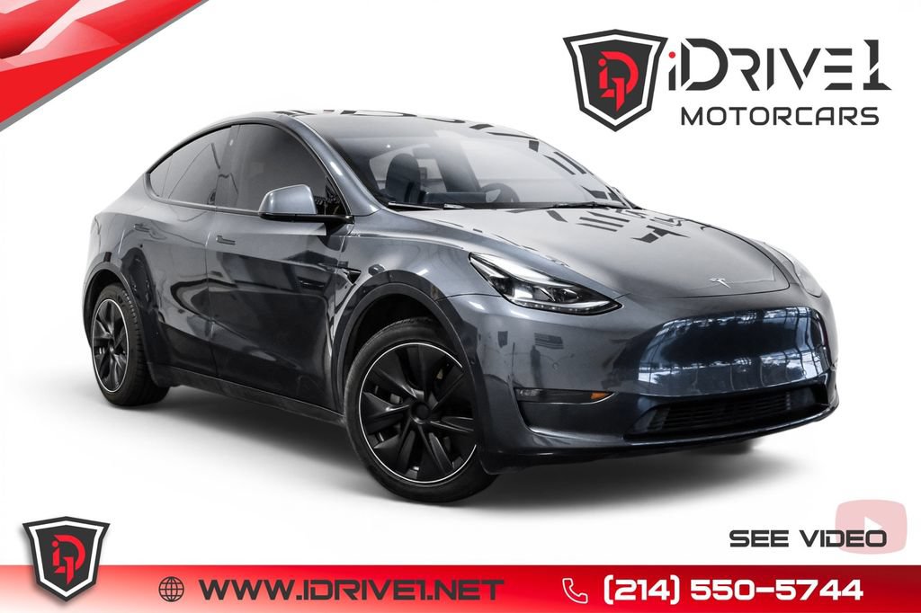 Used 2022 Tesla Model Y Long Range AWD/4WD image 1